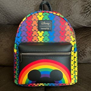Loungefly Disney Mickey Mouse Rainbow Mini Backpack